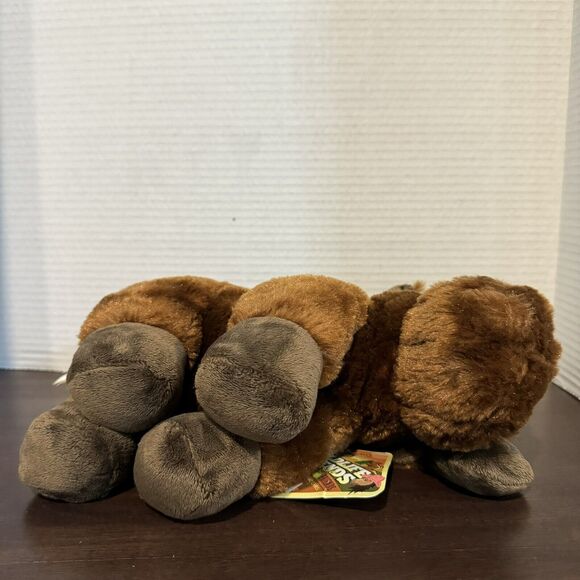 Wilcor Wildlife Friends Floppy Moose Plush Brown 9" Stuffed Animal Toy NWT - Picture 8 of 12